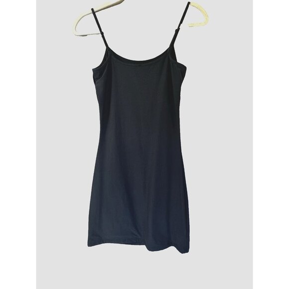 Spanx L Black Babydoll Slip Dress Shapewear Slimming Smoothing Support Breathabl - Picture 2 of 9